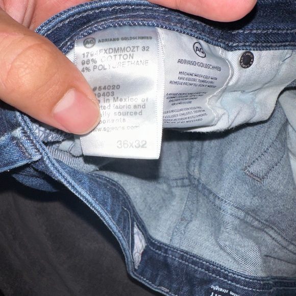 Men denim straight jeans - Picture 3 of 3